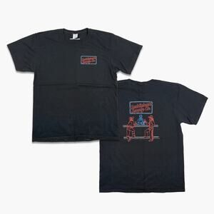 SADDLEBACK SUPPLY Western Saloon Short-Sleeve Graphic T-Shirt (Black | Size L)